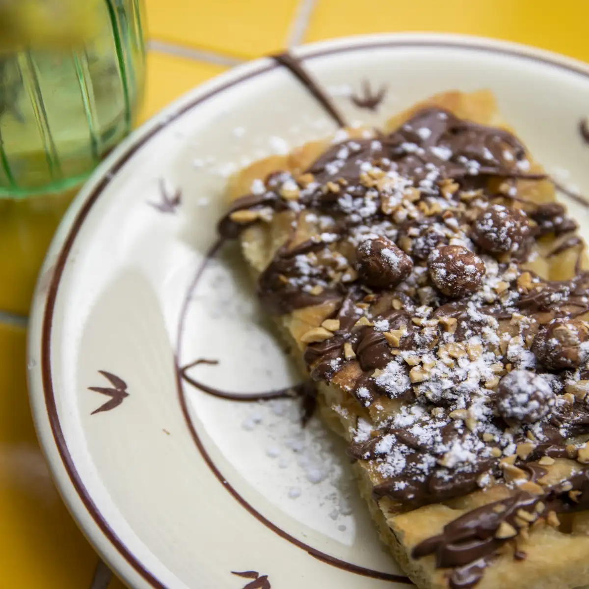 Focaccia nutella