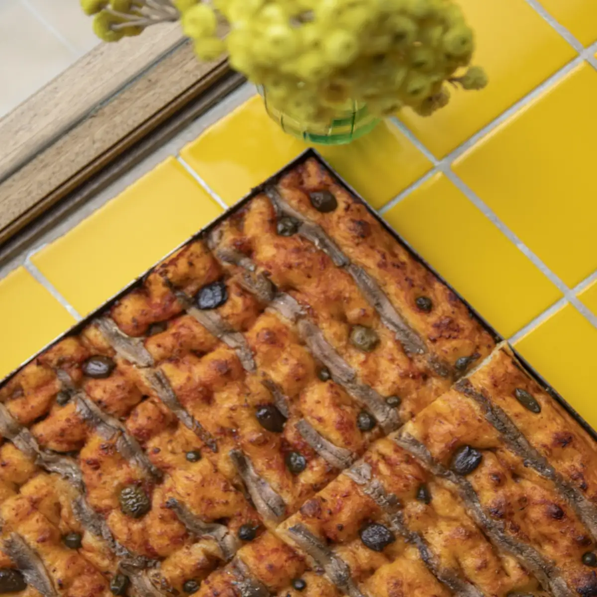 Plaque Focaccia San Remo